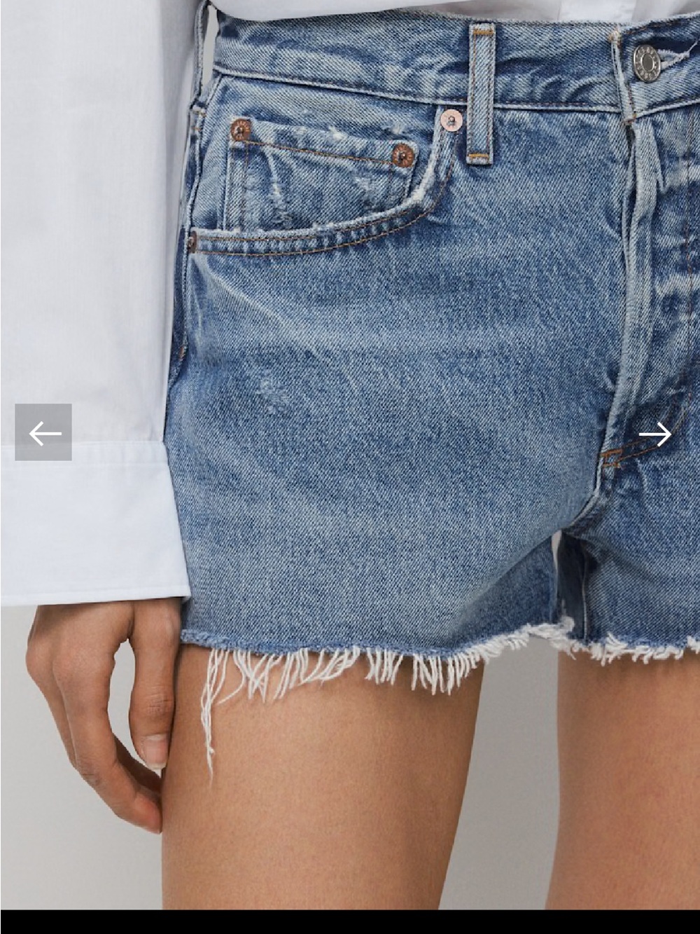 Agolde Parker Shorts